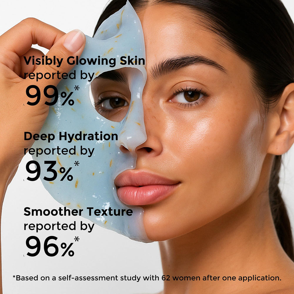 GEMSKIN: paquete diez mascarillas hidratantes para piel radiante