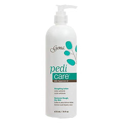 Gena Pedi Care, loción para pies con menta, hidrata y refresca la piel áspera.