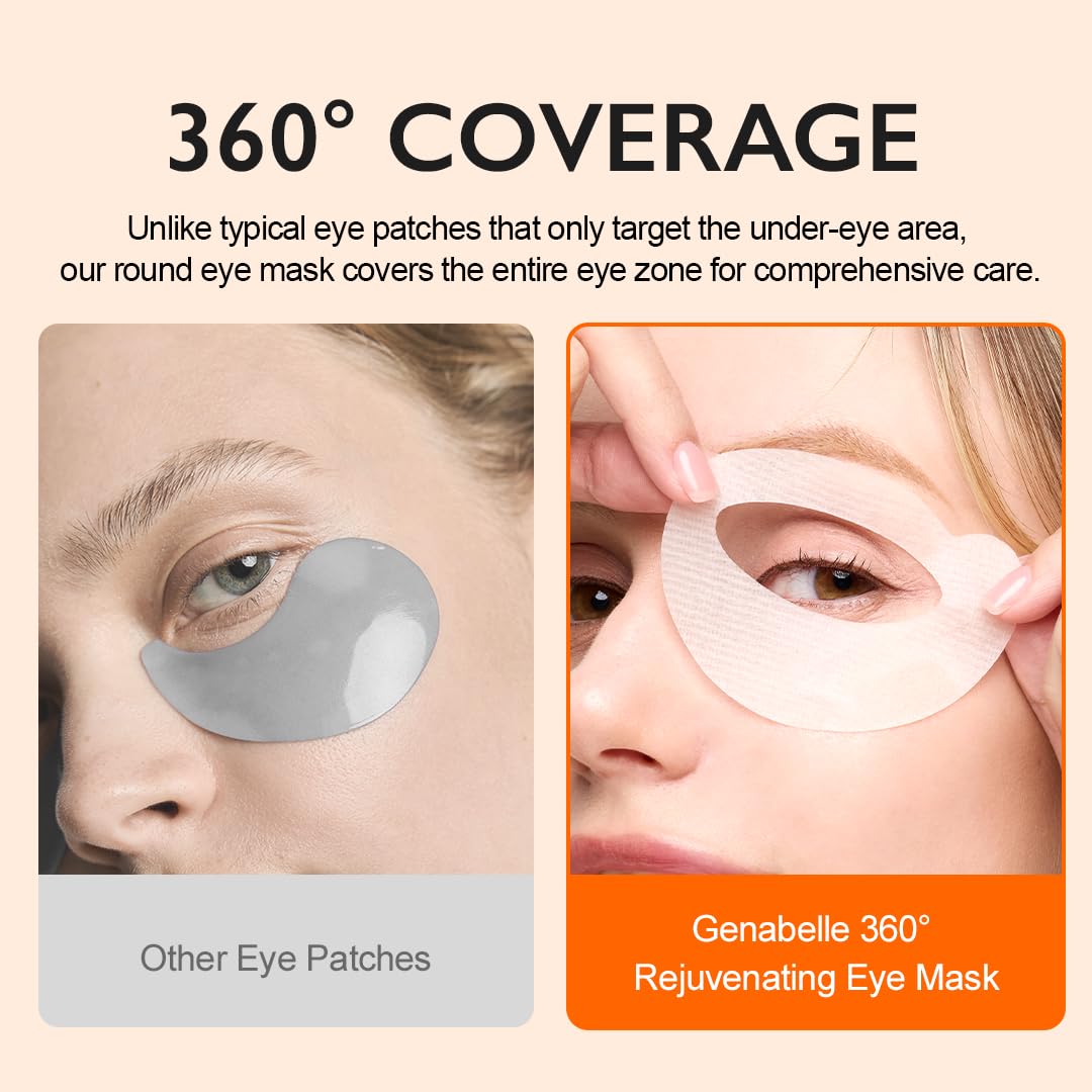 Textura hidrogel de Genabelle PDRN 360 mascarilla ocular
