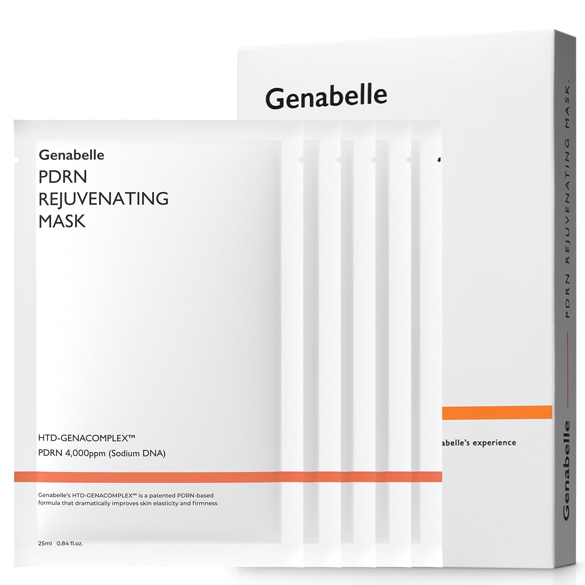 Genabelle PDRN: mascarilla rejuvenecedora en hoja para aplicación suave y calmante
