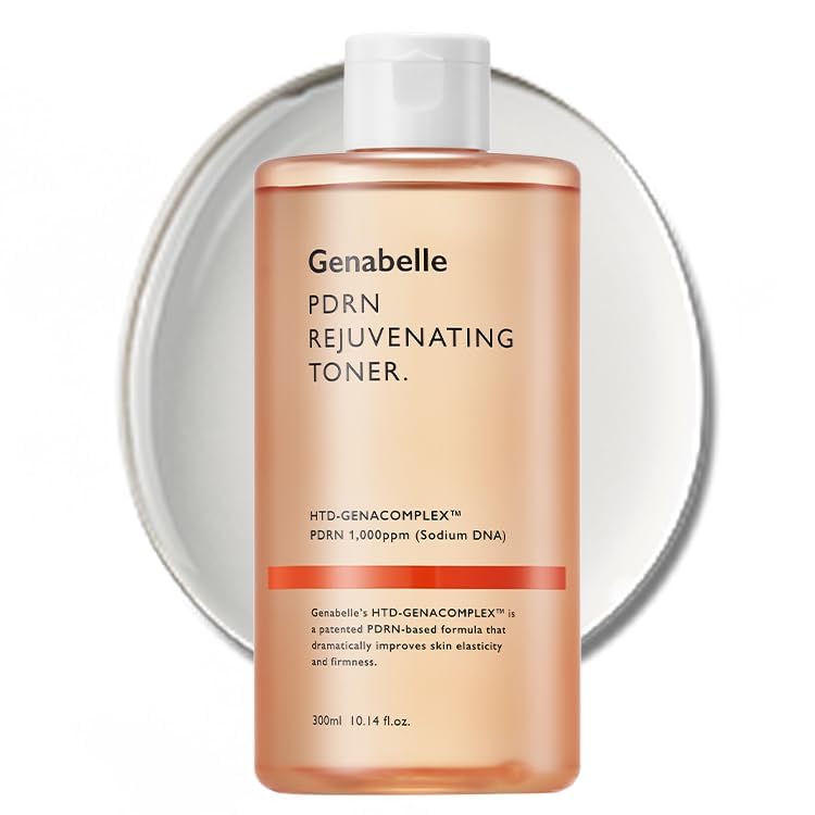 Genabelle PDRN Toner, textura ligera para uso diario y poros más definidos.