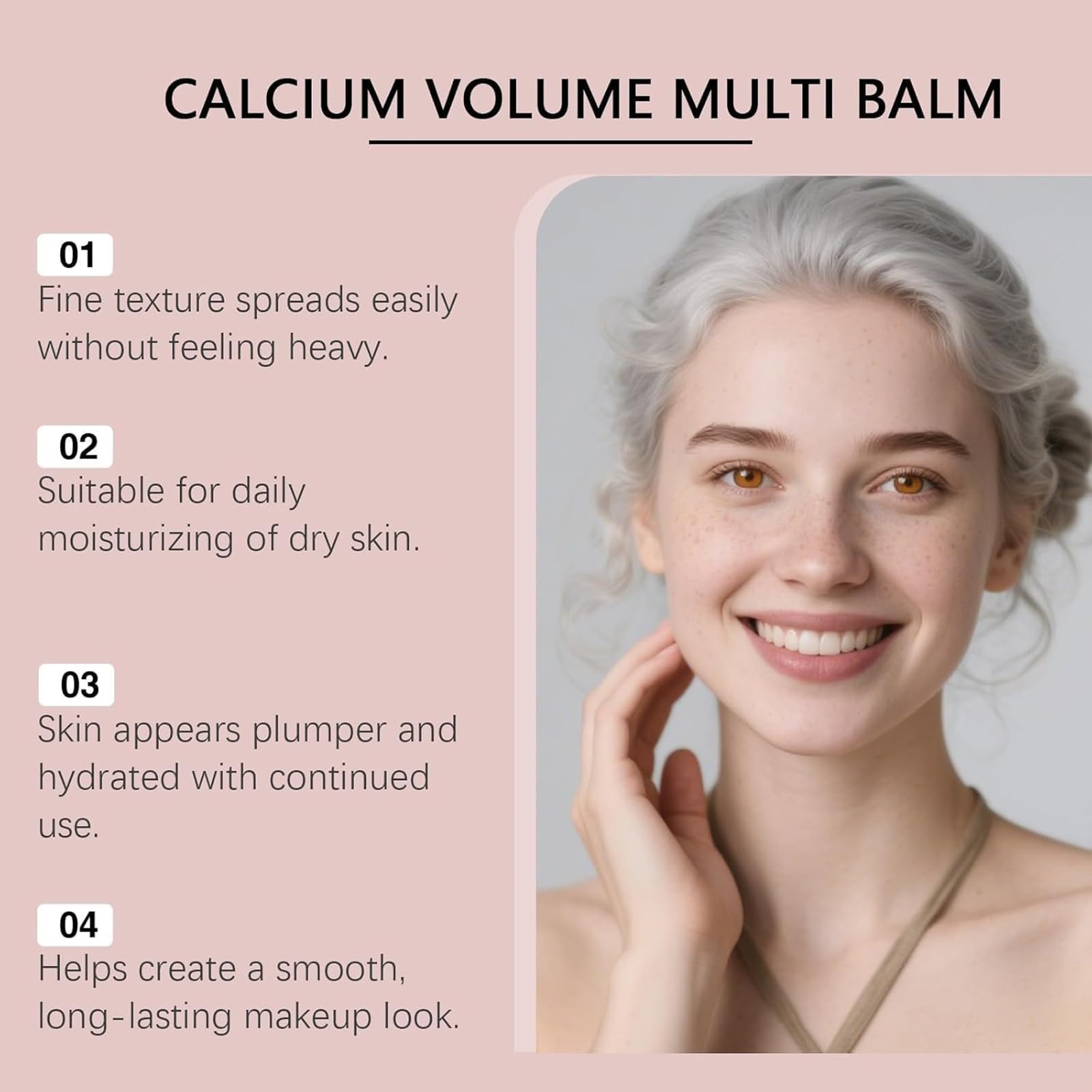 Generic Bálsamo calcio volumen multi para labios, hidratación concentrada