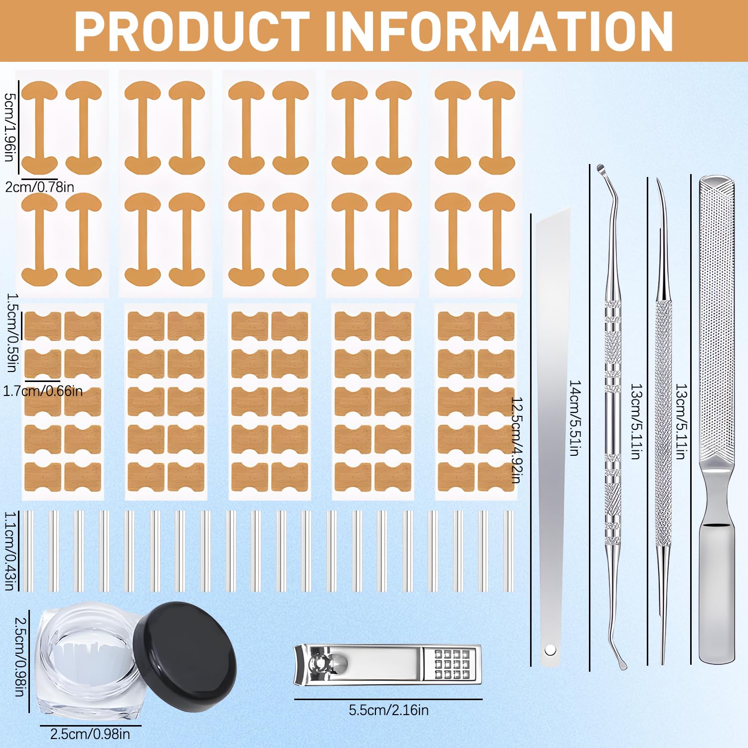 Generic bolsa de almacenamiento para el kit de pedicura