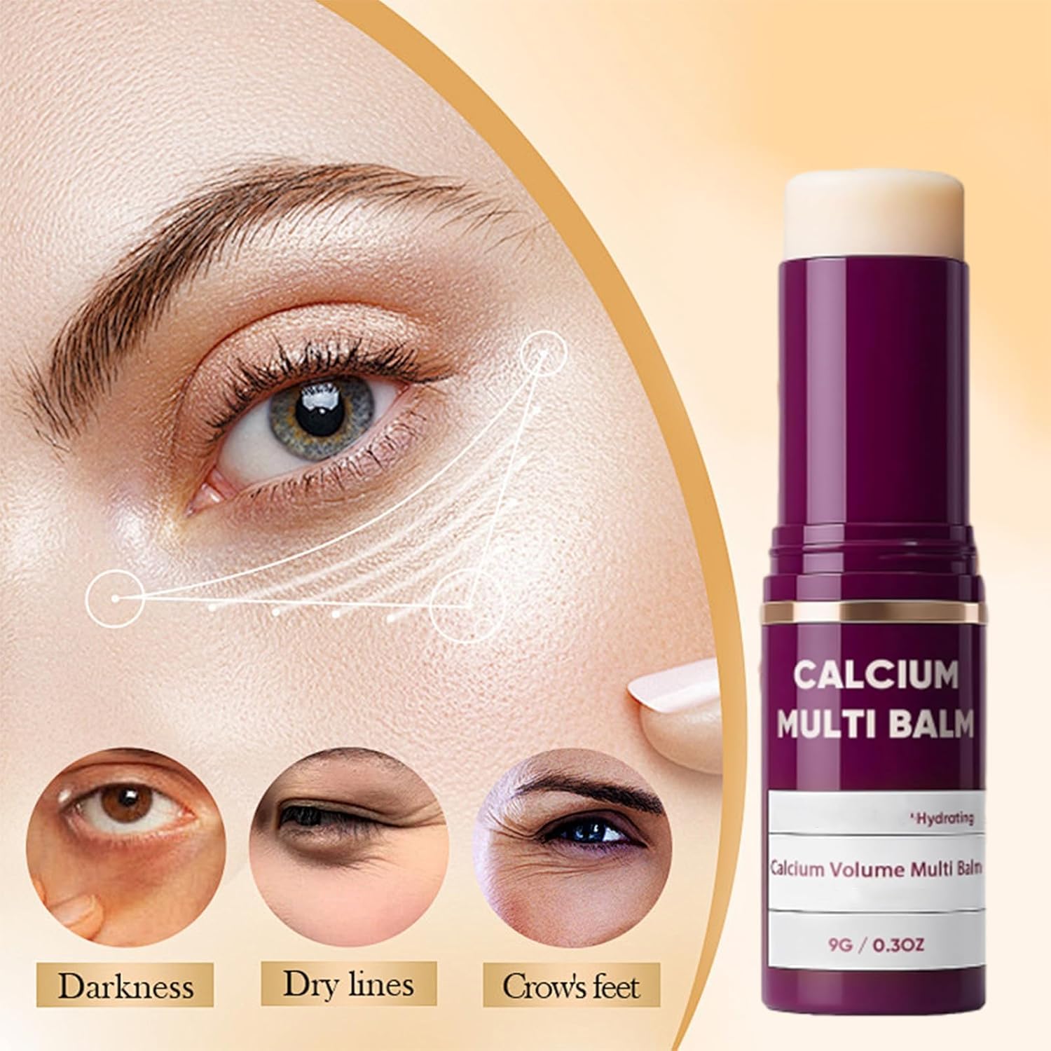 Generic Calcium Multi Balm Stick envase compacto ideal para viaje