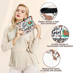 Regalo Capibara: bolso de maquillaje ideal para mujeres y amigas