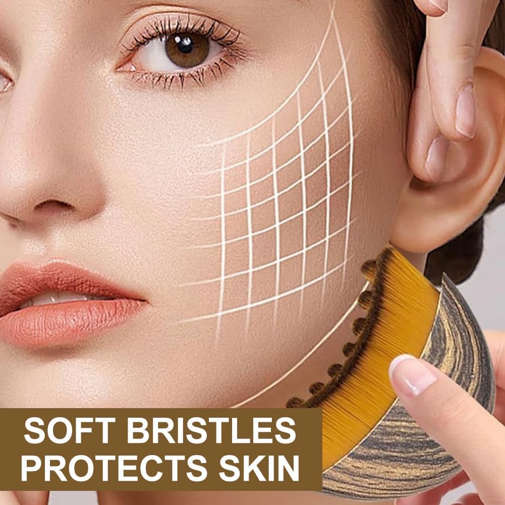 Generic cepillo linfático para rostro, diseño ergonómico y precisión suave.