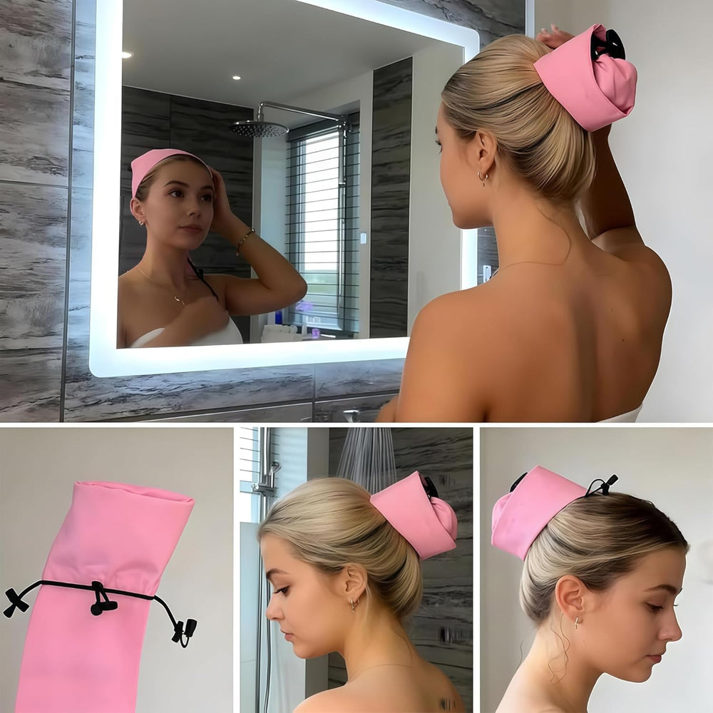 Gorro Crown de Generic para viaje, cabello protegido en hoteles y aeropuertos.