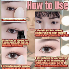Herramienta silicona 3 en 1 de Generic para delinear y cejas.