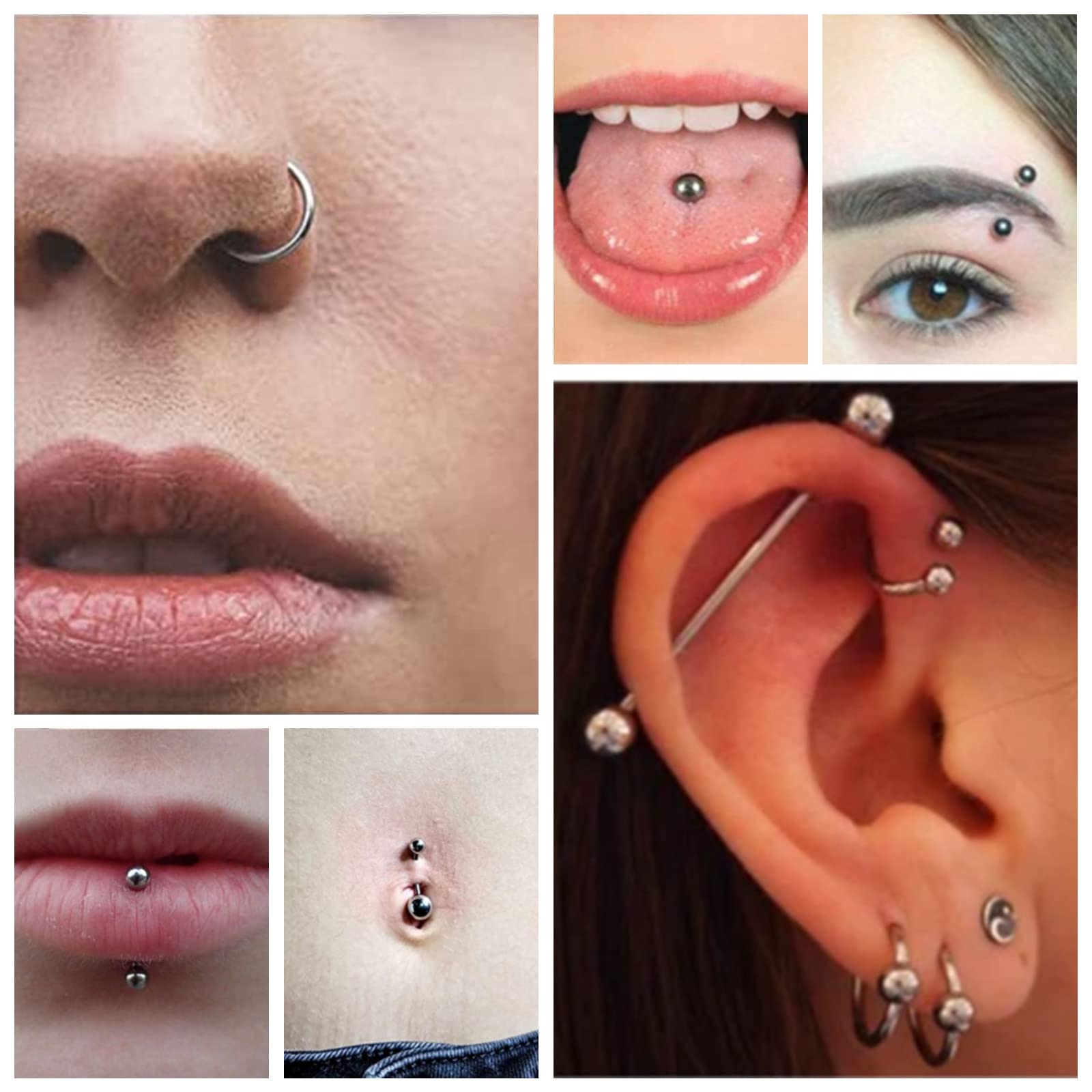 Generic joyas ombligo 14g para personalización y uso diario.