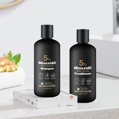 Acondicionador Minoxidil de Generic, botella de 300 ml, suaviza y facilita el peinado.