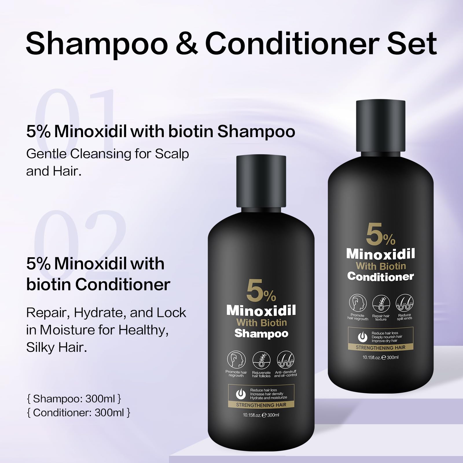 Sin parabenos: Minoxidil de Generic para una rutina suave.