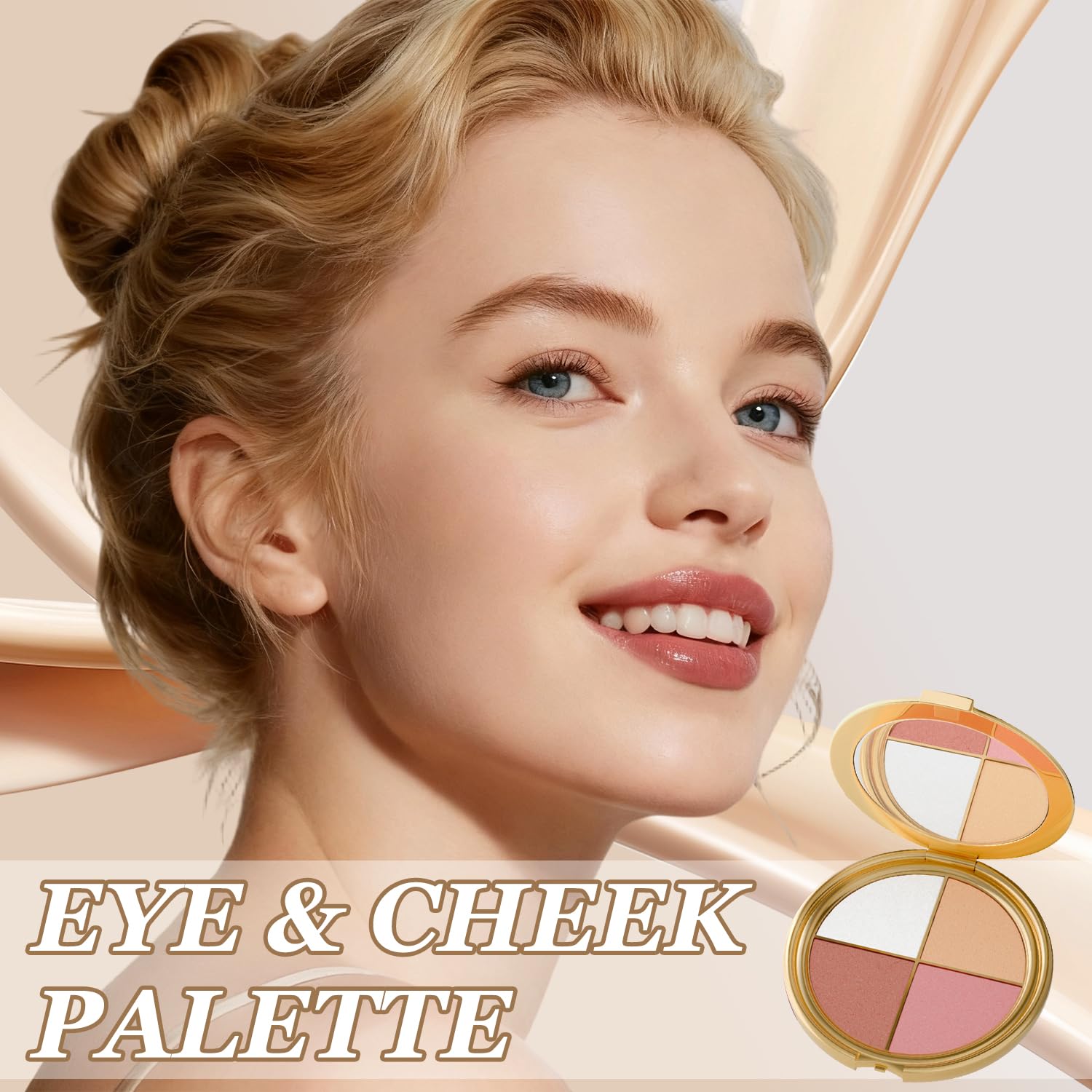 Generic Paleta aplicación rápida para maquillaje multifuncional