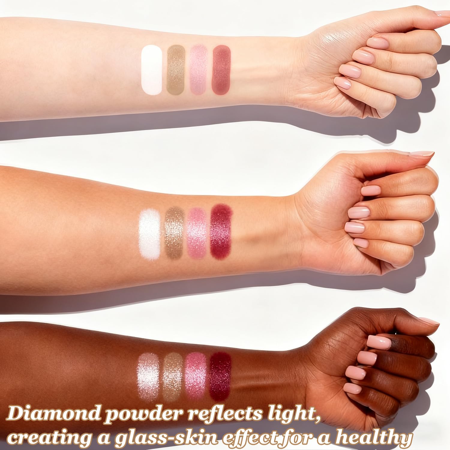 Generic Paleta usos múltiples para ojos, mejillas y contorno