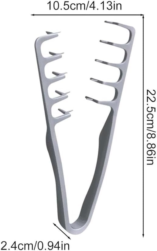 Peine texturizador Generic con control ergonómico para peinados estables.