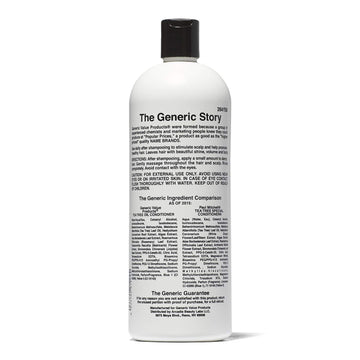 Aplicacion suave del condicionador Generic Value Products para cabello manejable