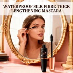 Generico mascara 4d fibras-seda, volumen y longitud duradera, efecto natural.