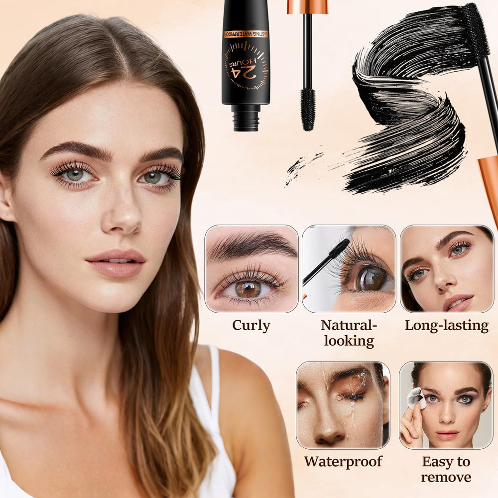 Generico mascara para todo tipo pestanas, volumen visible y curva.