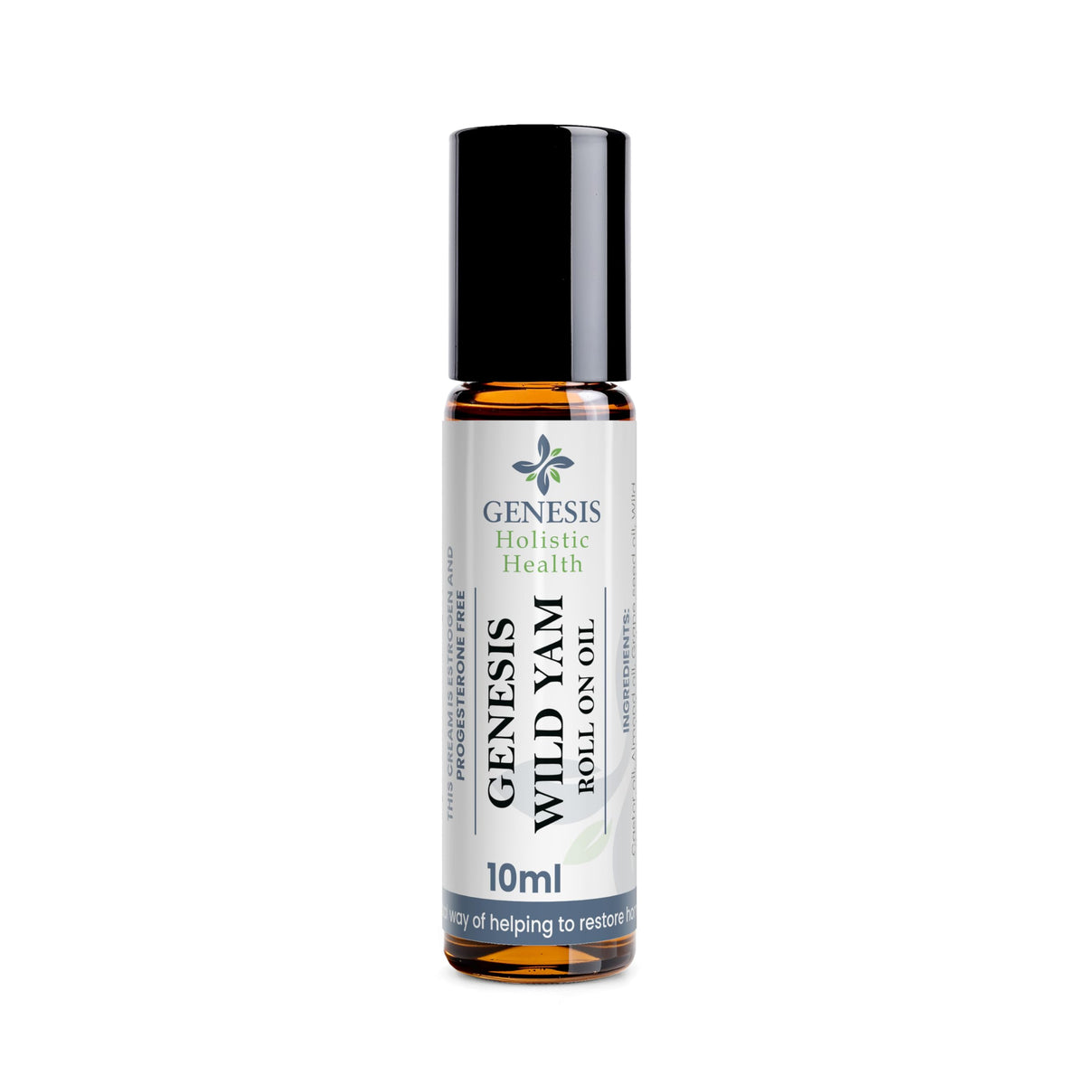 Genesis Holistic Health: botella rodillo de 10 ml para uso diario sin fragancia.