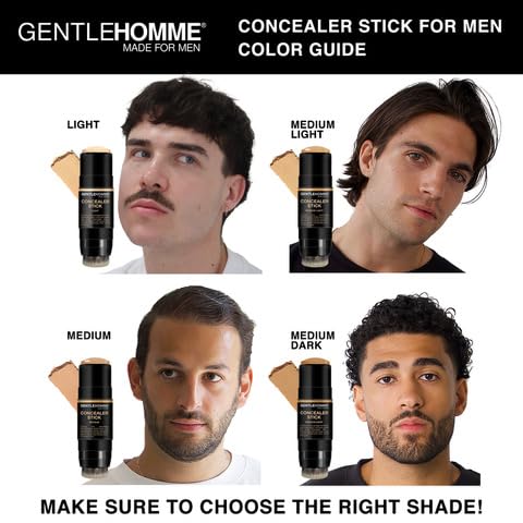 Gentlehomme concealer-stick-over-foundation for extra coverage.