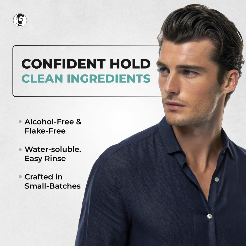 Gel Brillo Alto sin alcohol de Gentlemen Republic para look pulido.