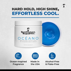 Gentlemen Republic Oceano: aplicación fácil para lograr estilo rápido sin residuos.