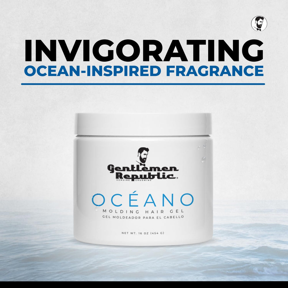 Gentlemen Republic Oceano: envase de 16 oz para uso diario.