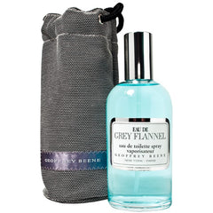 Geoffrey Beene Grey Flannel empaque y etiqueta adecuados para regalo