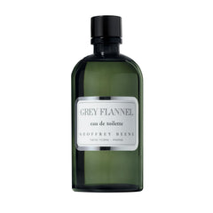 Grey Flannel de Geoffrey Beene, frasco elegante, ideal para uso diario.