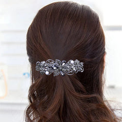 GeoGeoDIY pinza pelo perla brillo cristal para ocasiones especiales