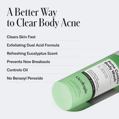 Espuma cremosa de Geologie Acne Control para piel limpia y suave