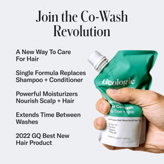 Geologie Cooling Co-Wash árbol de té aceite para limpieza suave.