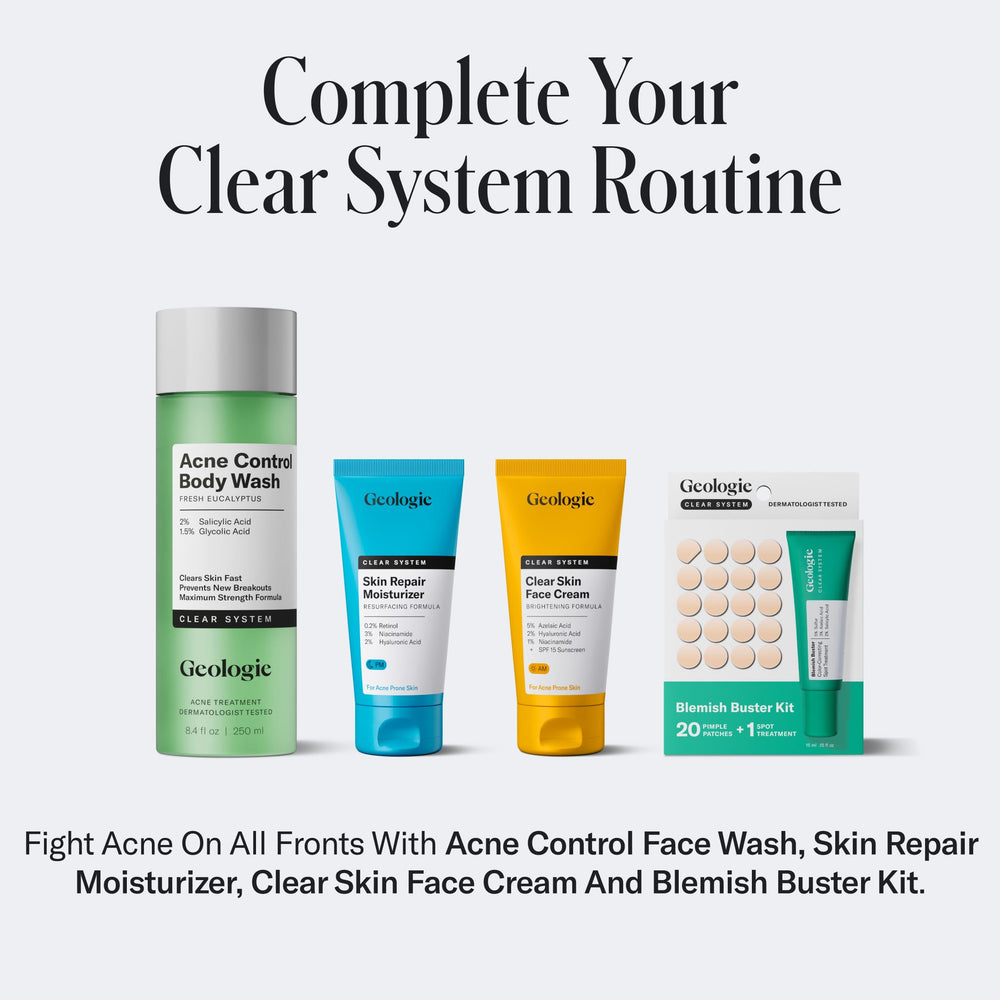 Geologie Acne Control: probado dermatológicamente para pieles con acné.