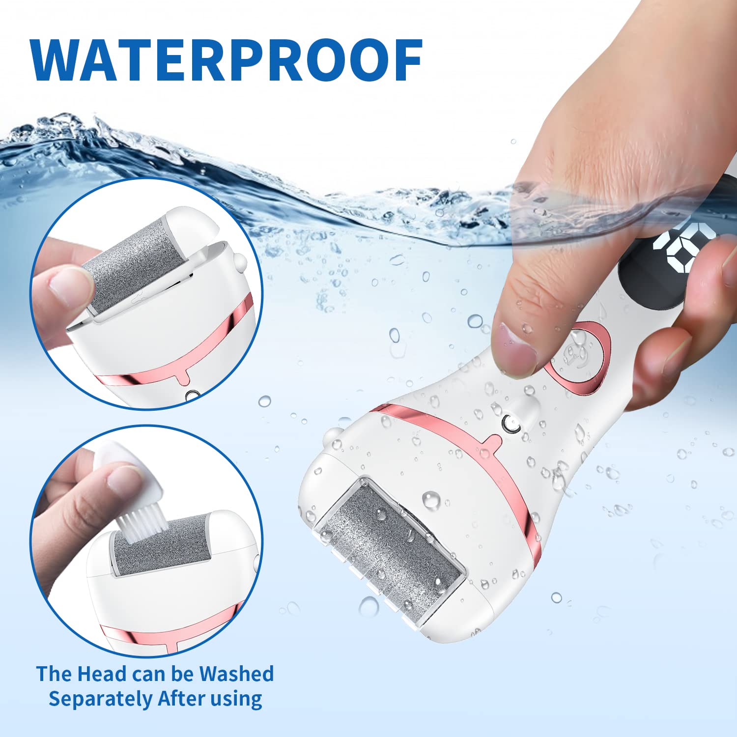 Geopu impermeable IPX4 apto para duchas y agua.