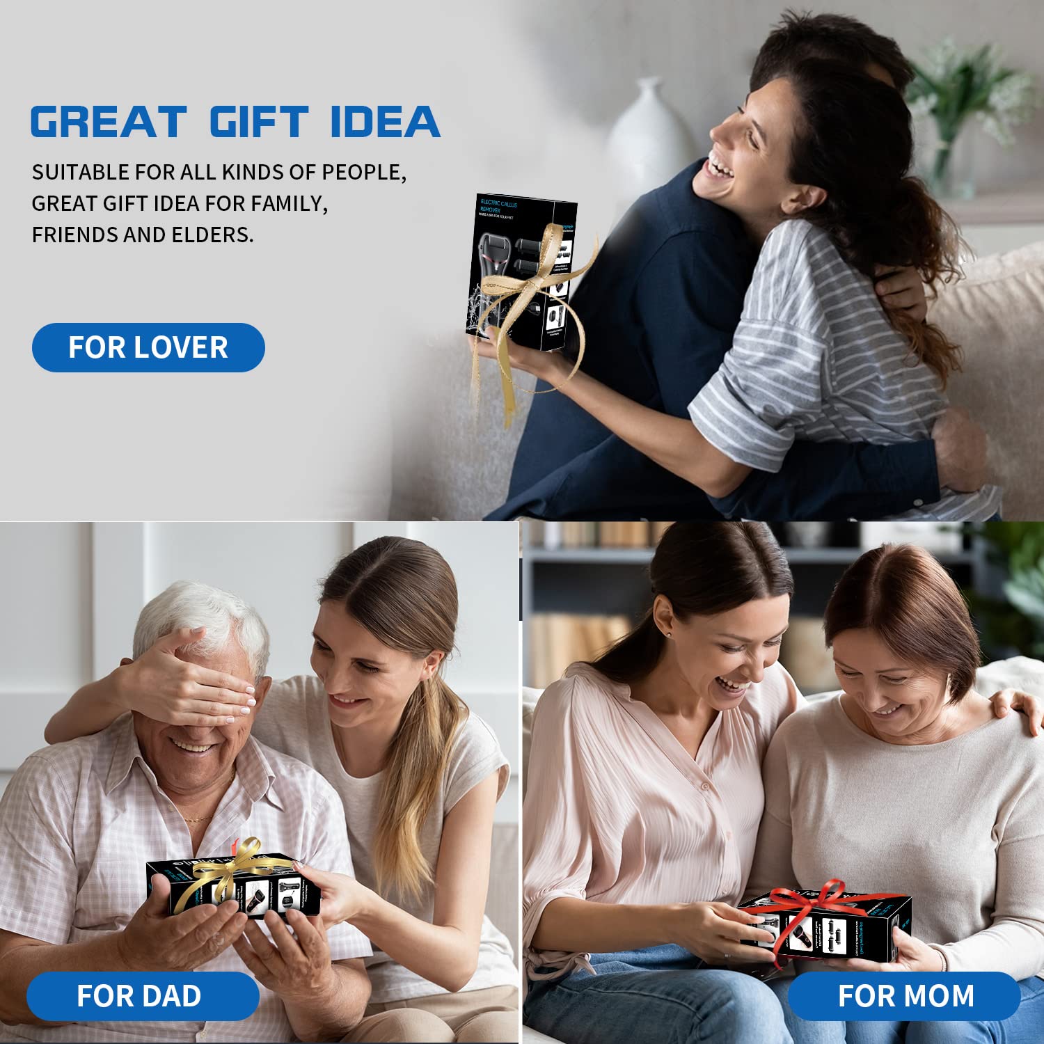 Geopu lima electrica para pies ideal como regalo para el cuidado en casa