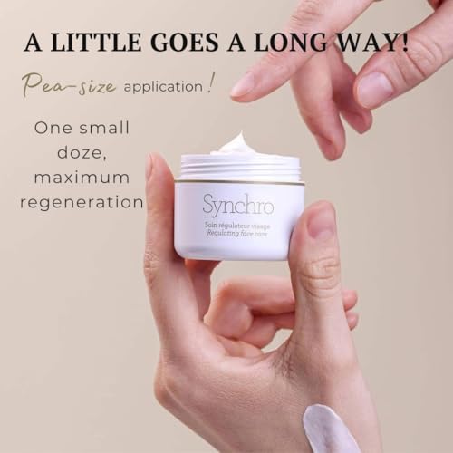Gernetic Synchro textura cocoon: crema envolvente que calma la piel.