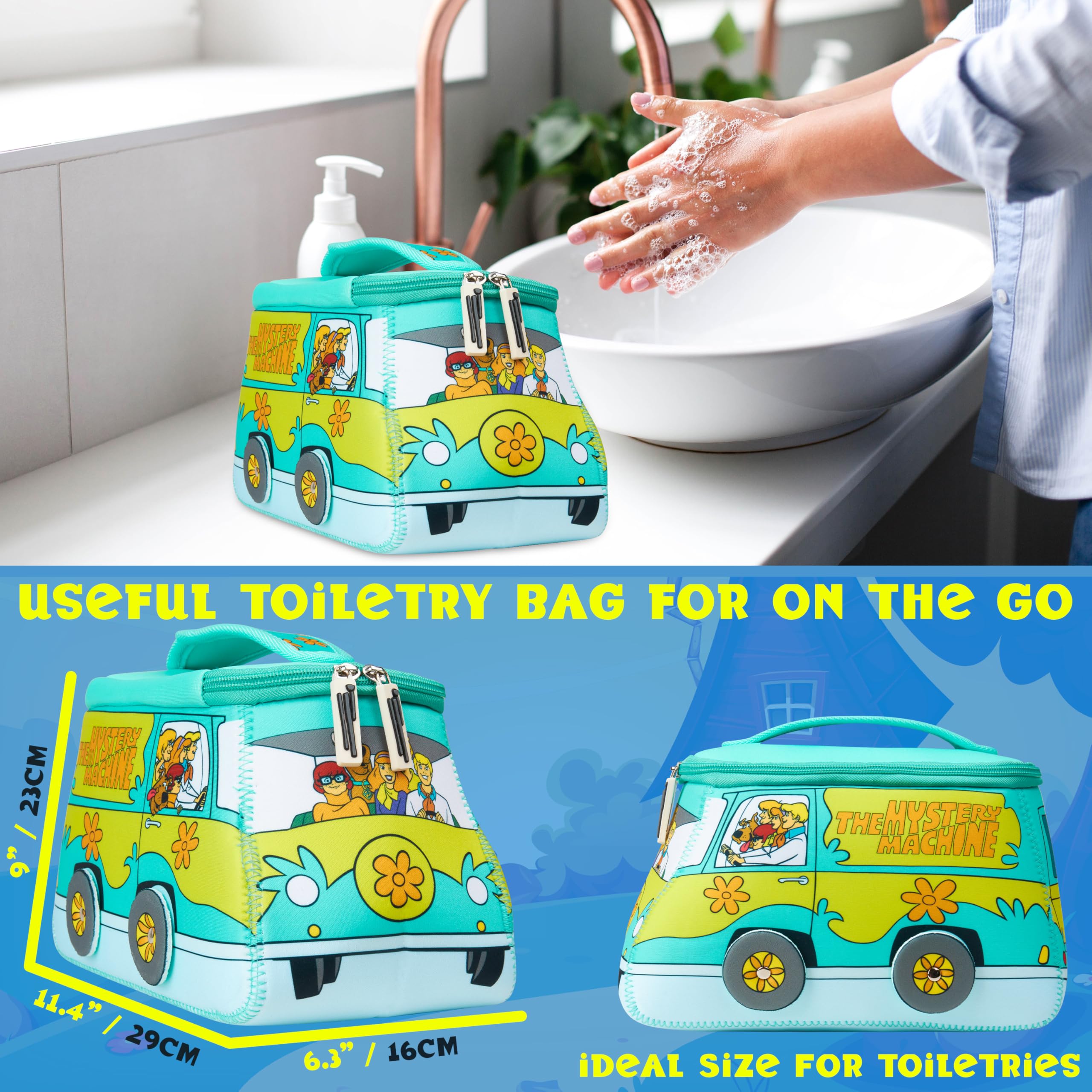 Get Trend Scooby Doo, tamaño compacto, cabe en bolso diario