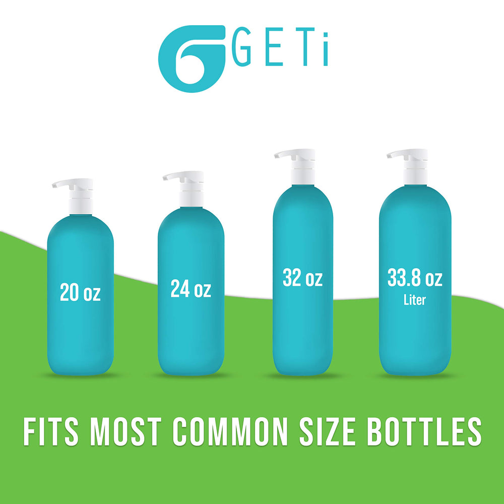 Dispensador Geti Beauty bomba acondicionador litro con flujo controlado