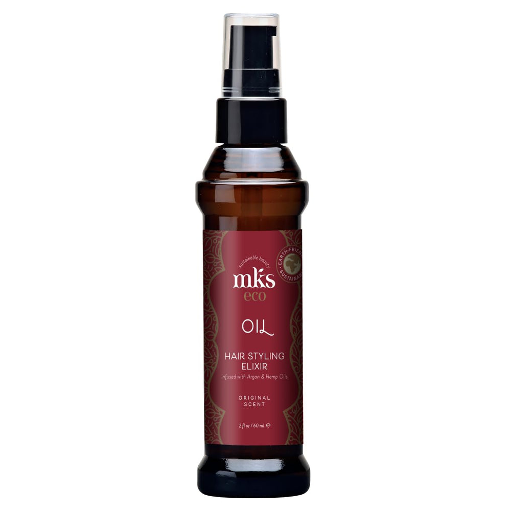 GETPUNA Marrakesh Oil, envase frente, control de frizz y brillo duradero.