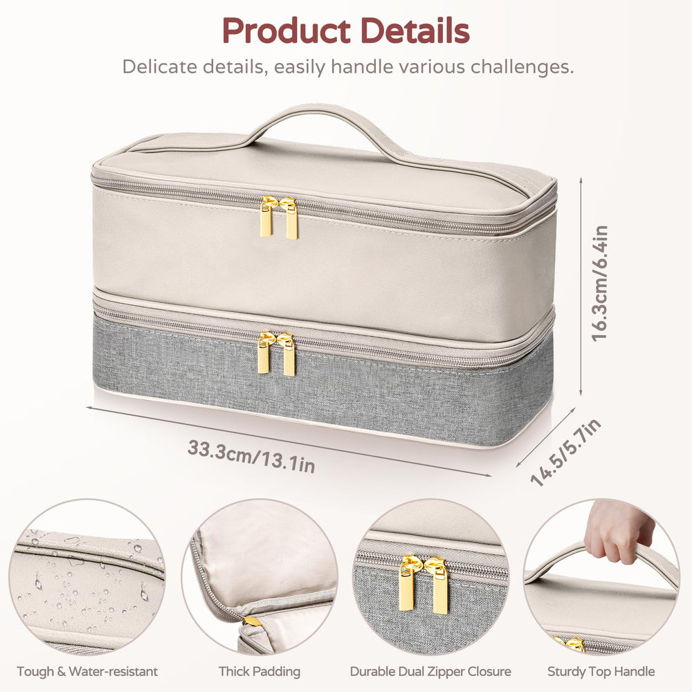 Geviner Shark Flex Style Case organización de espacios para accesorios.