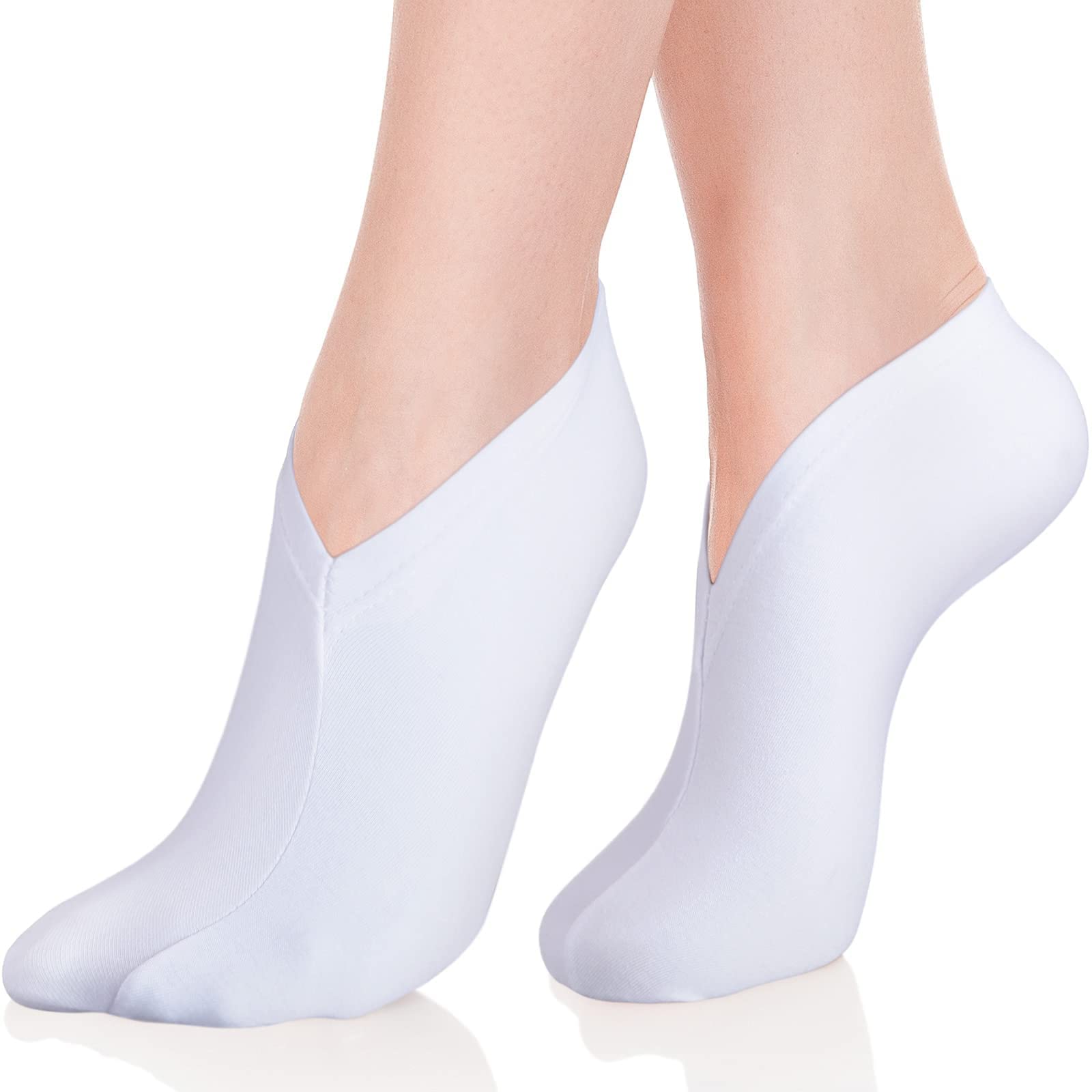Geyoga calcetines hidratantes nocturnos en caja de 10 pares, suavidad para pies durante la noche.