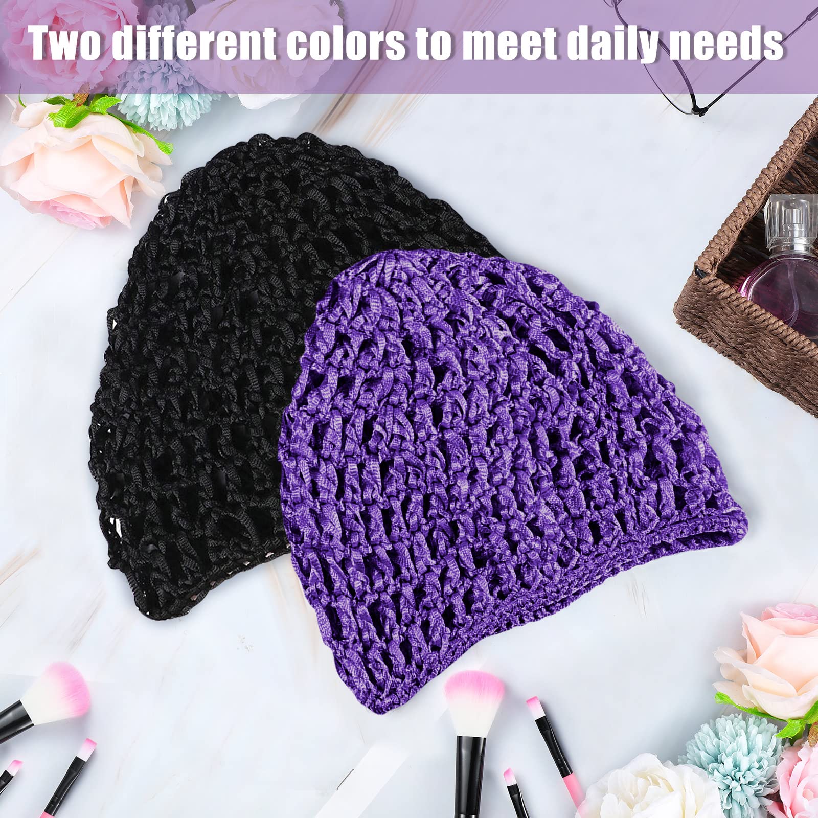 Geyoga gorro ganchillo para ducha y cuidado diario.