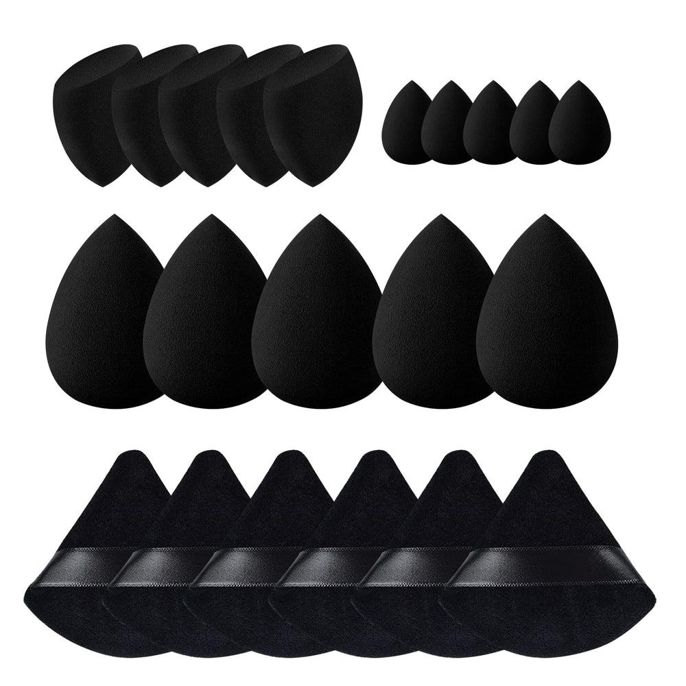 GFOUNS 21 piezas esponjas maquillaje para una base uniforme y suave.