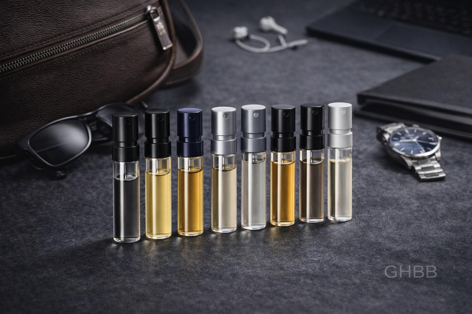 GHBB colección de muestras para descubrir firmas de diseñador.
