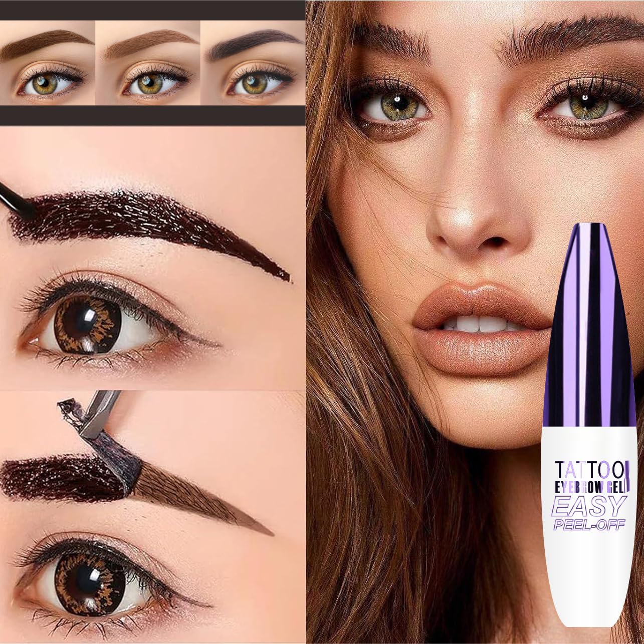 GHFCZOO Tono Adaptable para Cejas: profundidad natural.