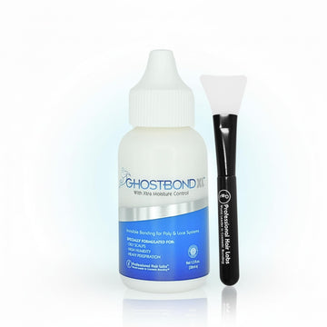 GHOSTBOND XL adhesivo 1-3oz para fijar pelucas de encaje con acabado invisible.