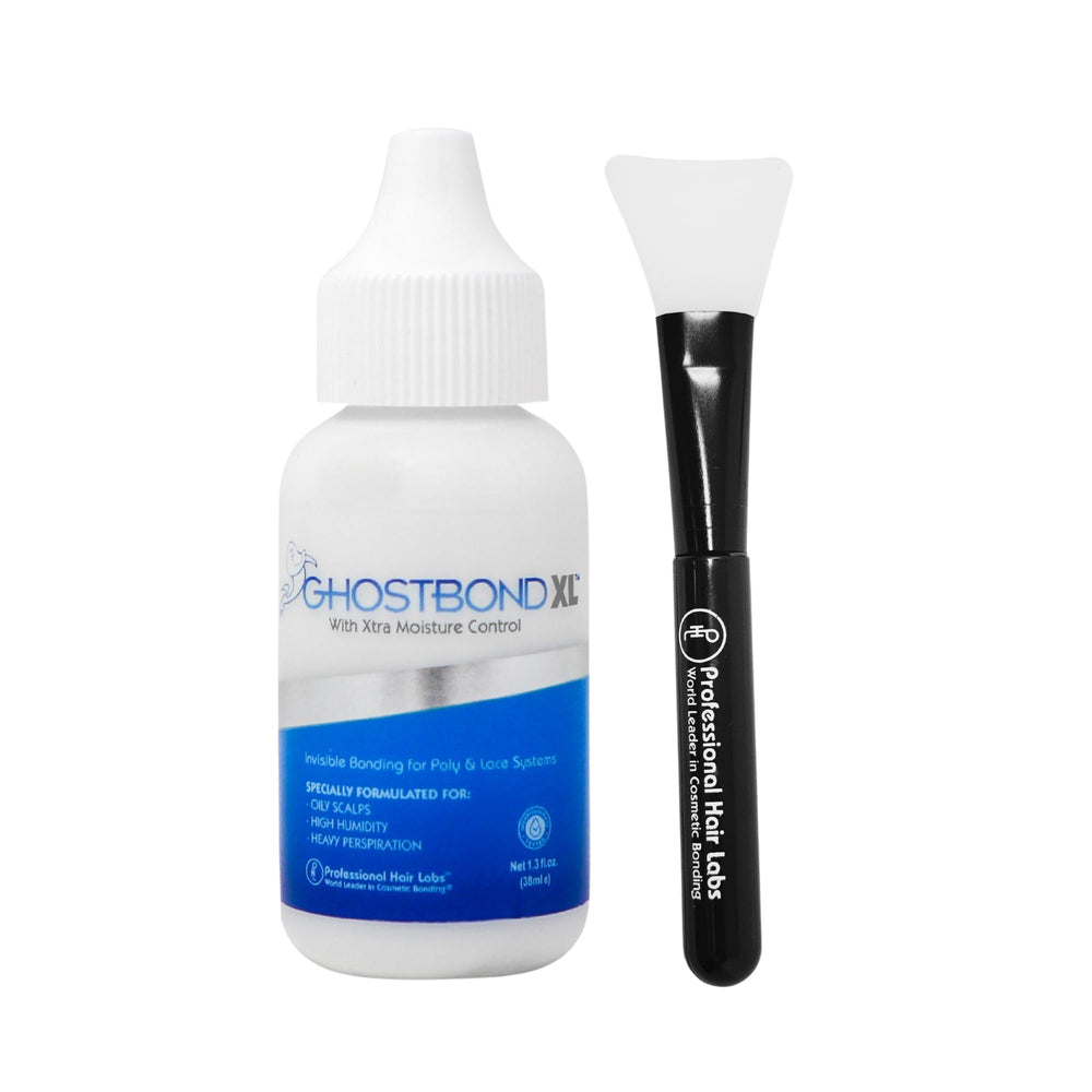 GHOSTBOND XL uso diario con peluca de encaje para confianza.