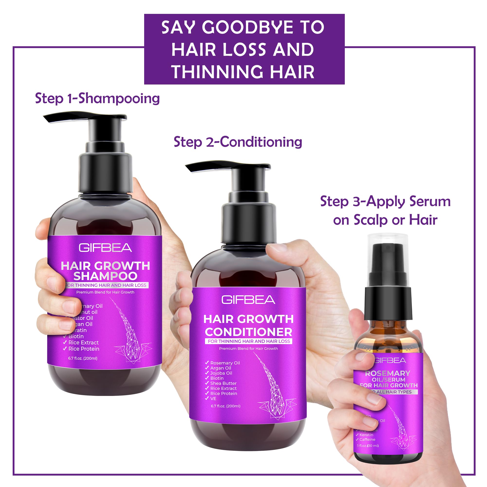 GIFBEA textura cabello rizado dañado – mejora brillo y control del frizz.