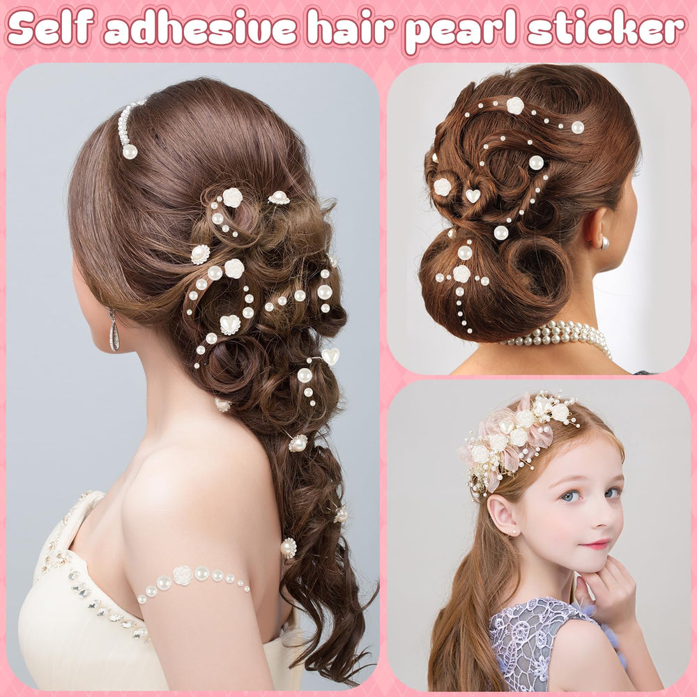 GIFOHAPY perlas autoadhesivas 10mm para maquillaje temporal destacado
