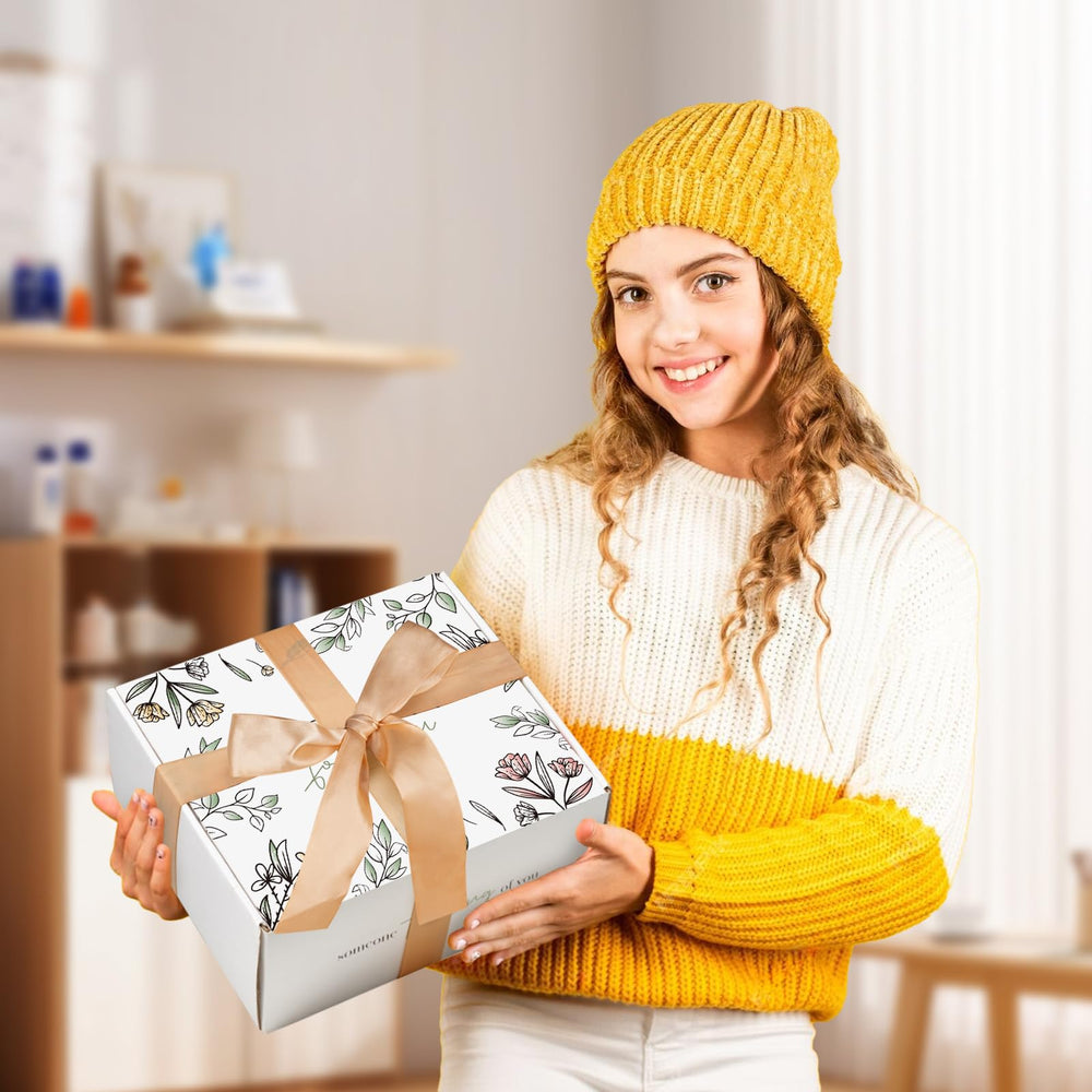 GiftPeak bolsa de algodón y lino para regalo práctico.