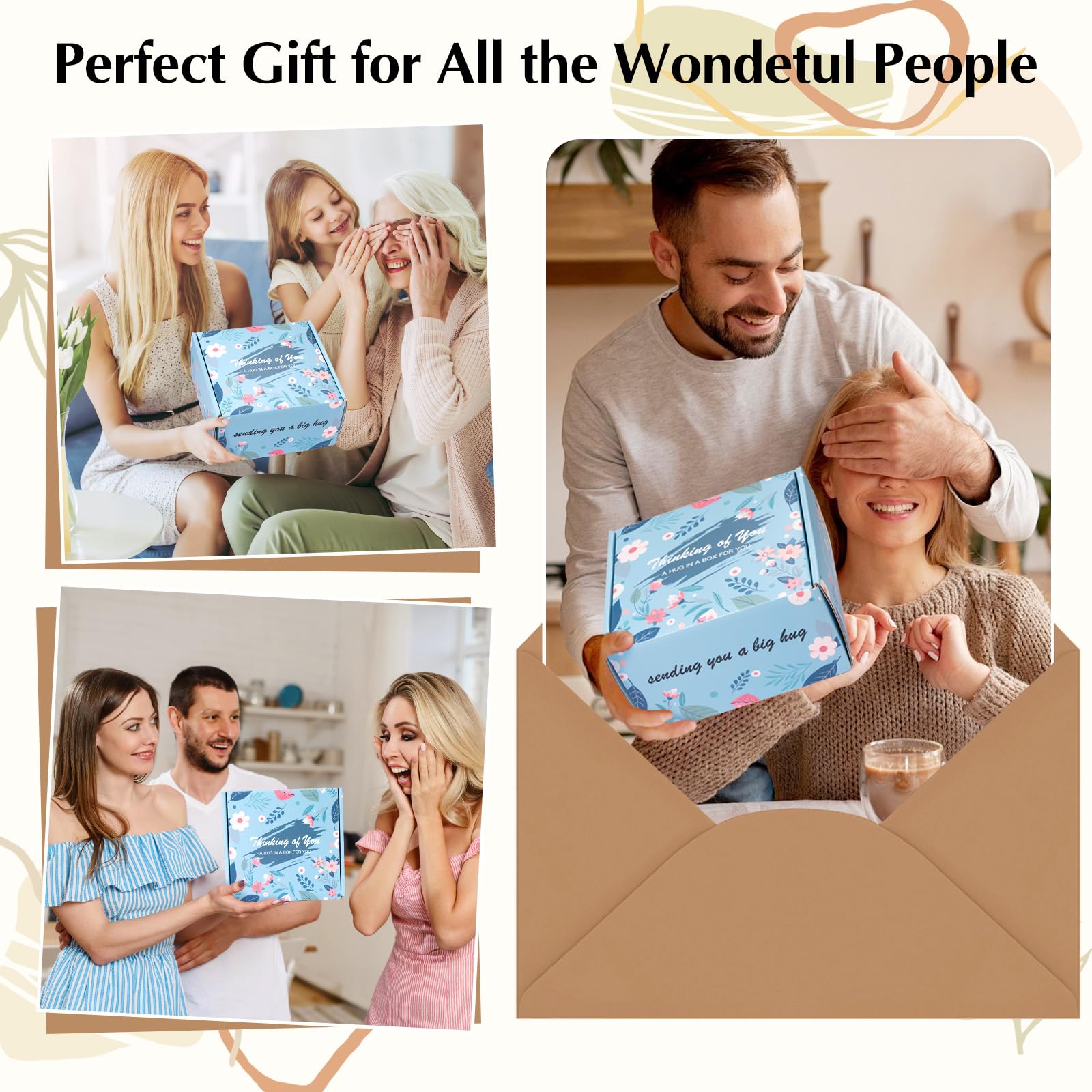 GiftPeak canasta de regalo completa para momentos de recuperación
